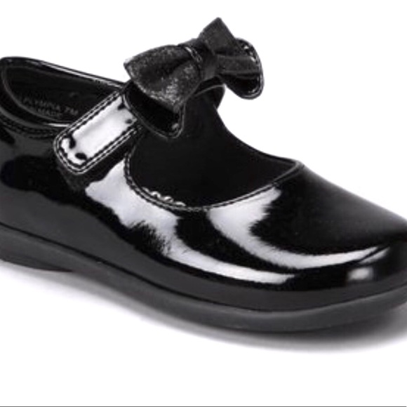 NIB Toddler Girl/'s RACHEL SHOES /'LIL KELSEY/' Black MARY JANE SHOES 11